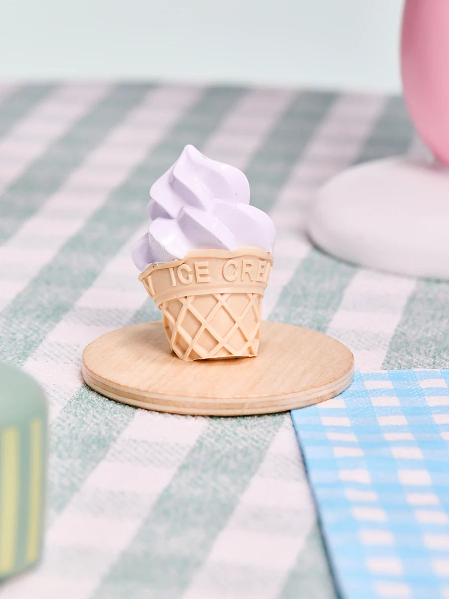 Purple Ice Cream Taba Squishy