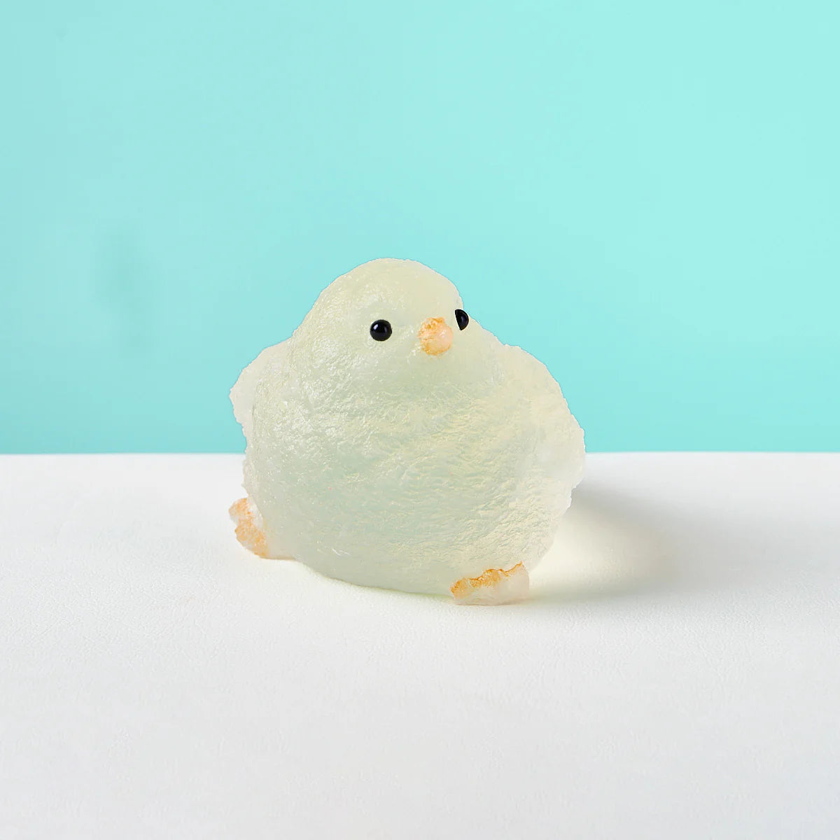 Transparent-yellow Chick Taba Squishy