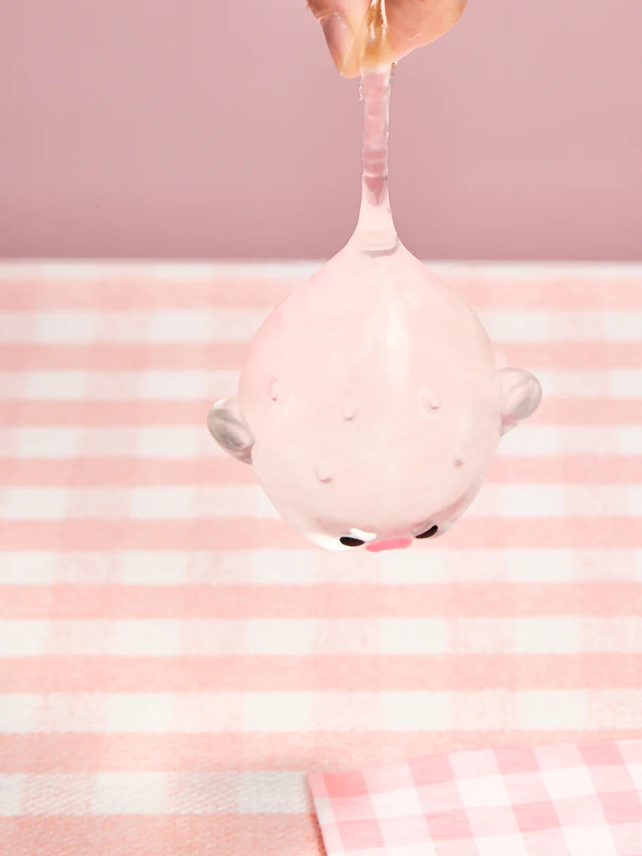 Transparent Pufferfish Taba Squishy