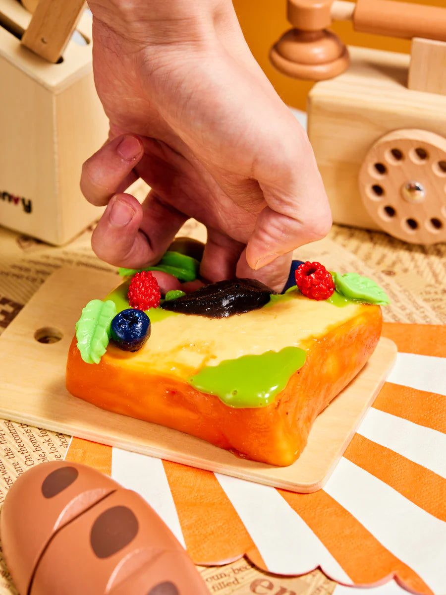 Veggie and Fruit Toast Taba Squishy