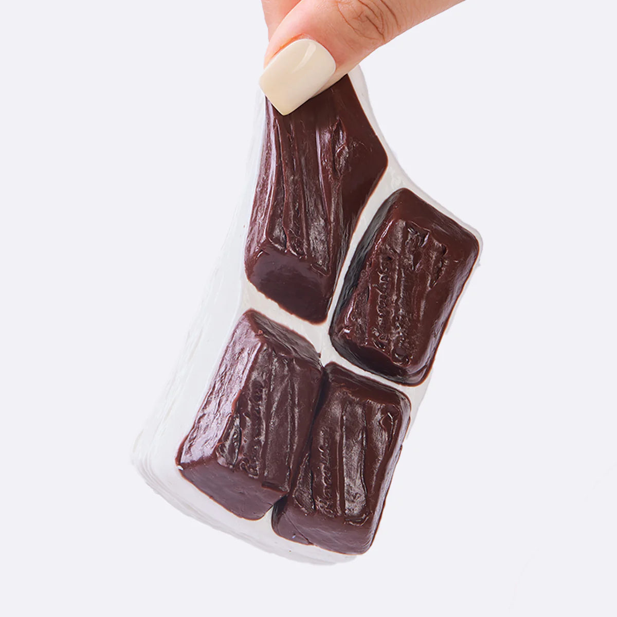 White-Choco Chocolate Taba Squishy