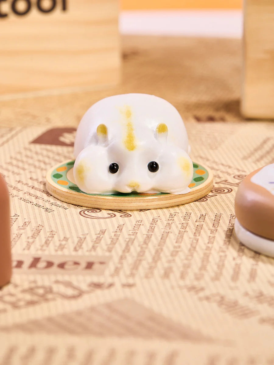 White Hamster Taba Squishy