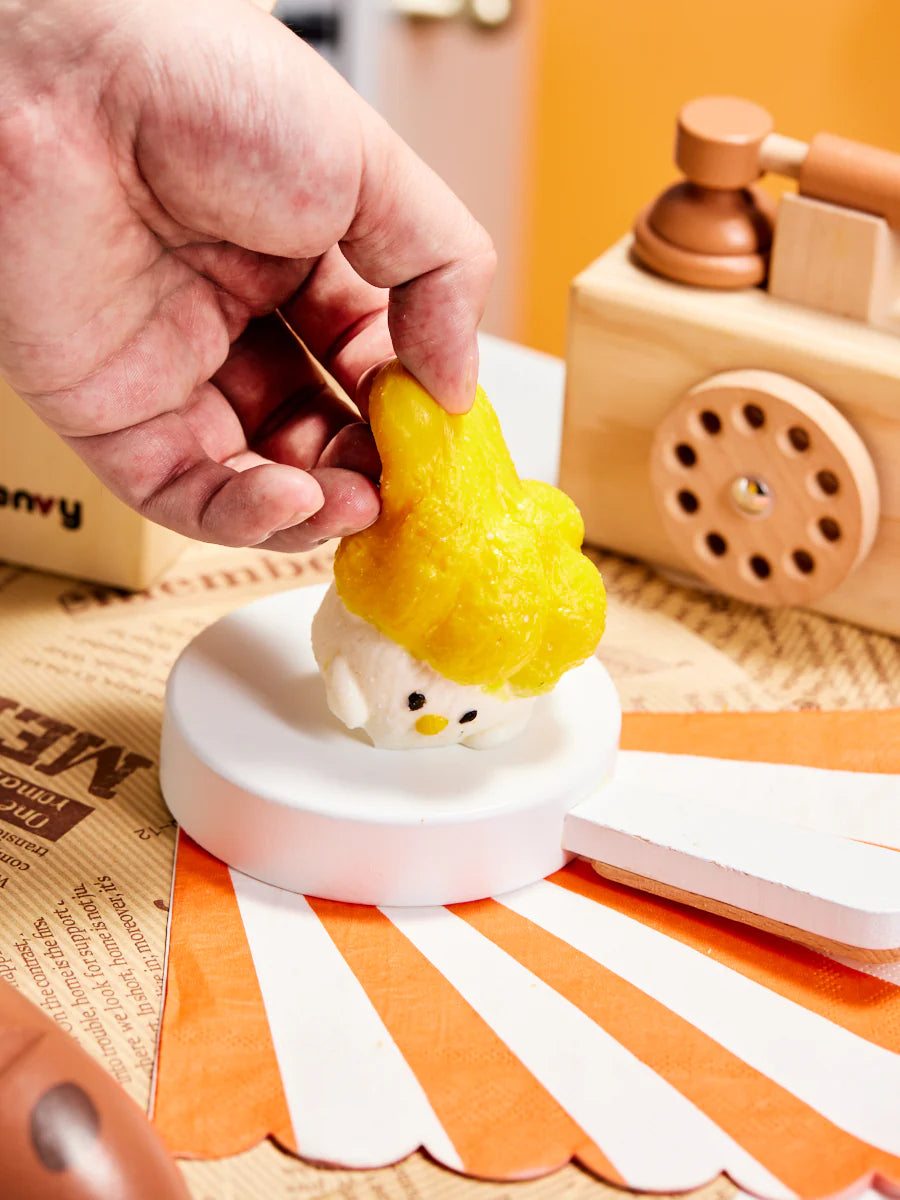 Yellow Chick Popcorn Taba Squishy