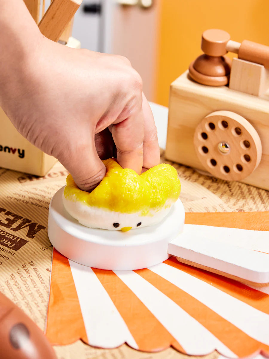 Yellow Chick Popcorn Taba Squishy