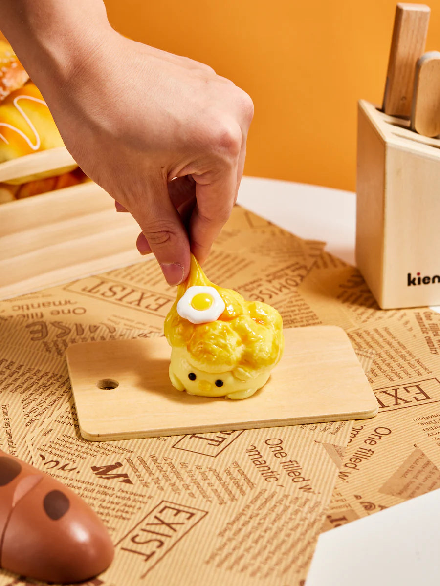 Yellow Chick Popcorn Taba Squishy