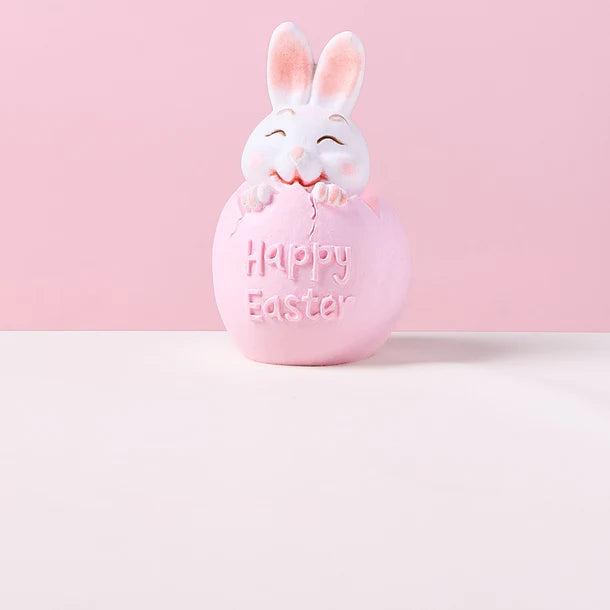 Bunny in Pink Easter Egg Squeeze Toys