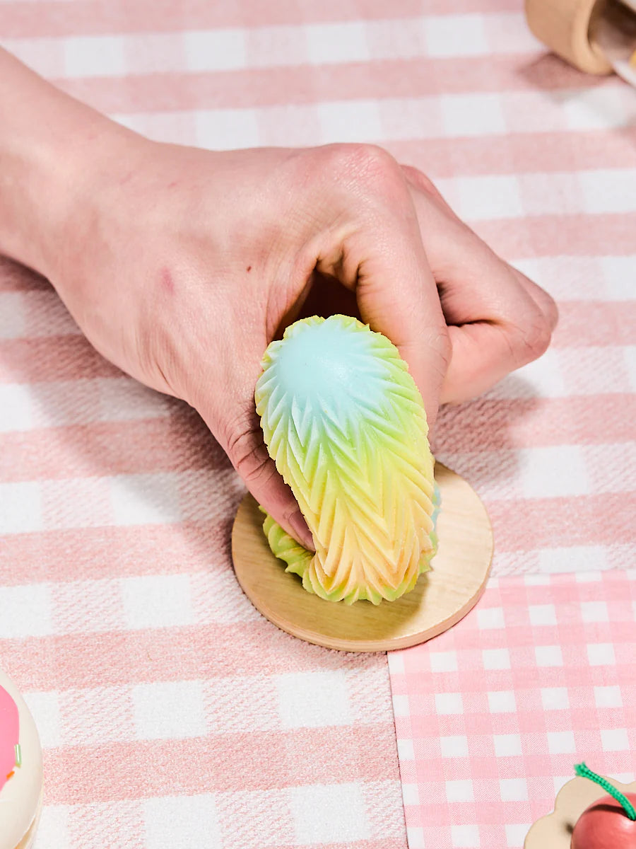 Rainbow Easter Egg Taba Squishy