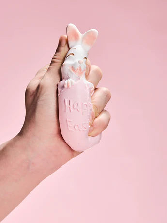 Bunny in Pink Easter Egg Squeeze Toys
