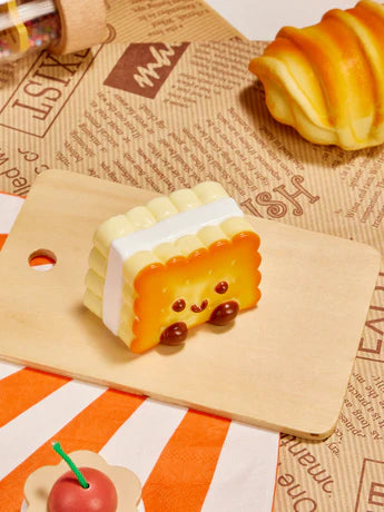 Cute Square Cookies Squeeze Toy