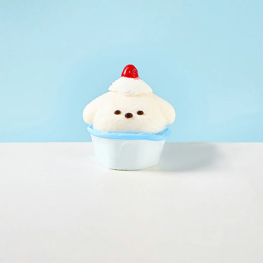 Cartoon Puppy Cupcake Taba Squishy
