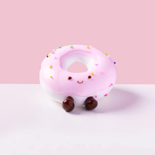 Cute White-pink Donut Squeeze Toys