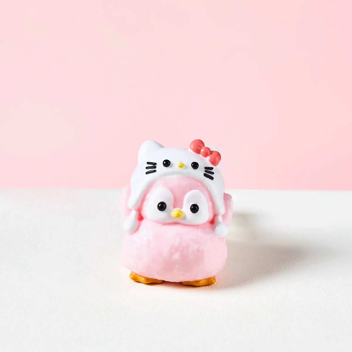 Cute Penguin with Kitten Hat Taba Squishy