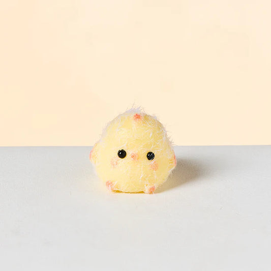Flocked Mini Cute Chick Squeeze Toys