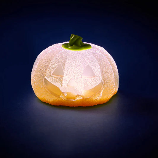 Clear Pumpkin with Light Taba Squishy