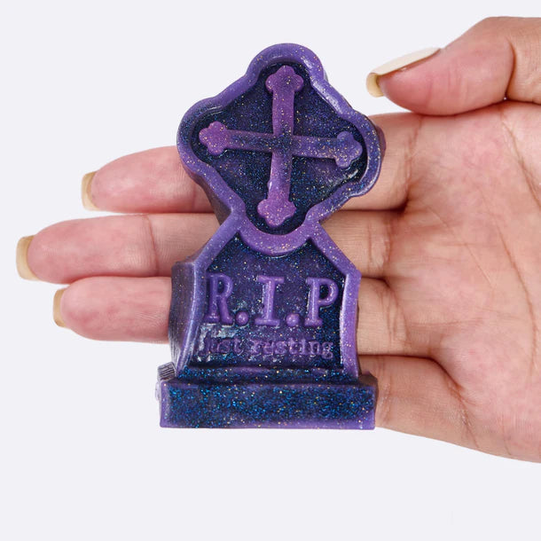 Glitter Black-purple Tomb Taba Squishy