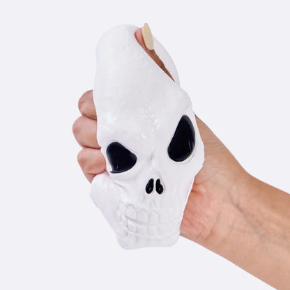 White Skull Taba Squishy