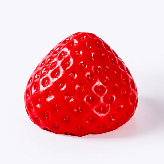 Jumbo Red Strawberry Taba Squishy
