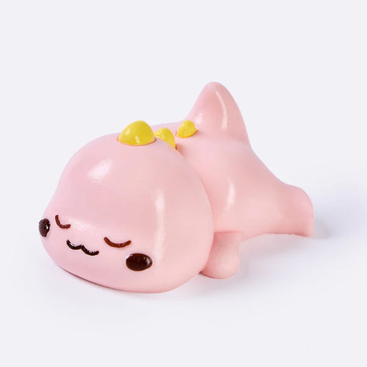 Pink Dinosaur Taba Squishy