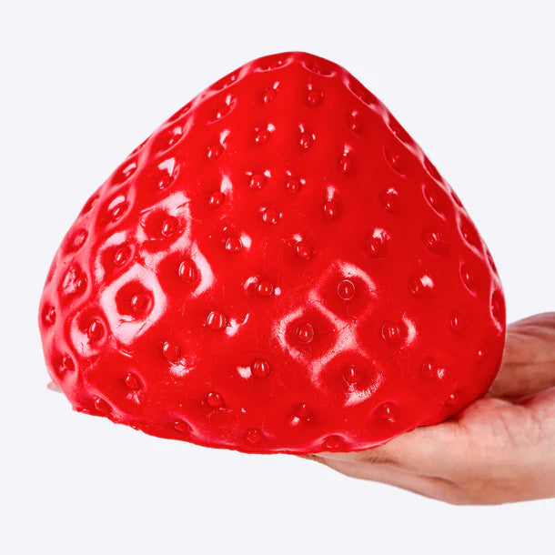 Jumbo Red Strawberry Taba Squishy