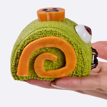 Green Halloween Swiss Roll Taba Squishy
