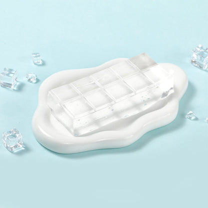 Crystal Clear Dubai Chocolate Taba Squishy