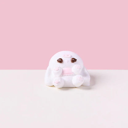 Cute White Bunny Taba Squishy