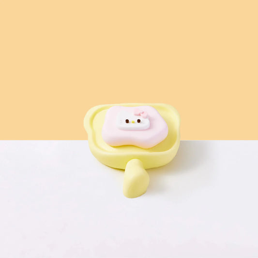 Yellow Kitten Makeup Mirror Taba Squishy