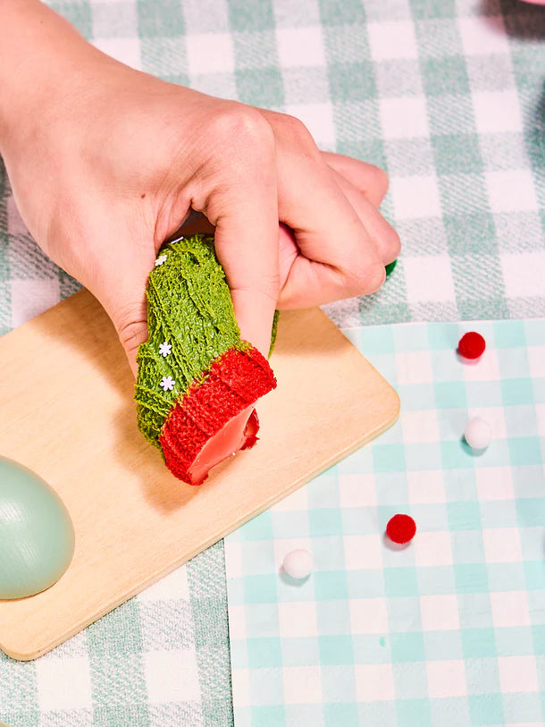 Xmas Woolen Glove Squeeze Toy