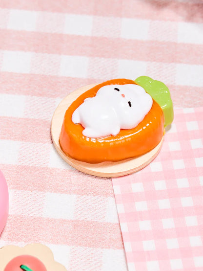 Cute Bunny on Carrot Squeeze Toys