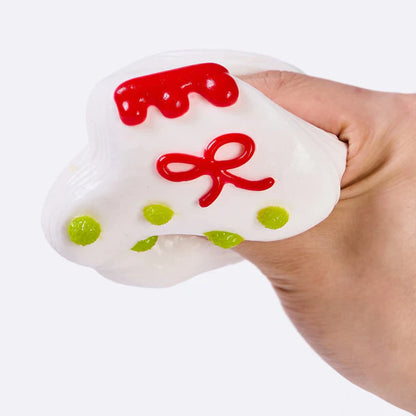 White Xmas Boot Taba Squishy -Water Like