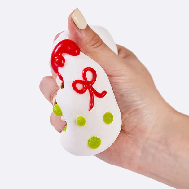 White Xmas Boot Taba Squishy -Water Like