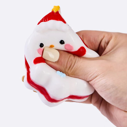Snowman Cookie Taba Squishy