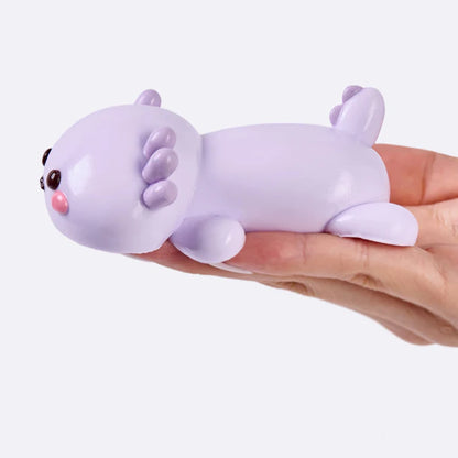 Purple Axolotl Taba Squishy