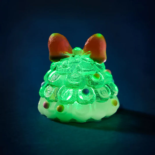 Xmas Tree with Green Light Taba Squishy