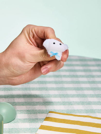 Flocked Mini Dog Taba Squishy