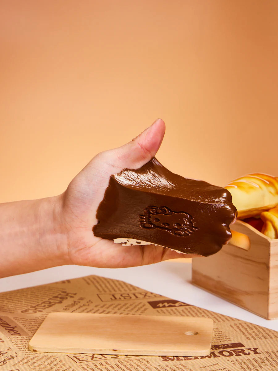 Choco Kitten Cake Roll Taba Squishy