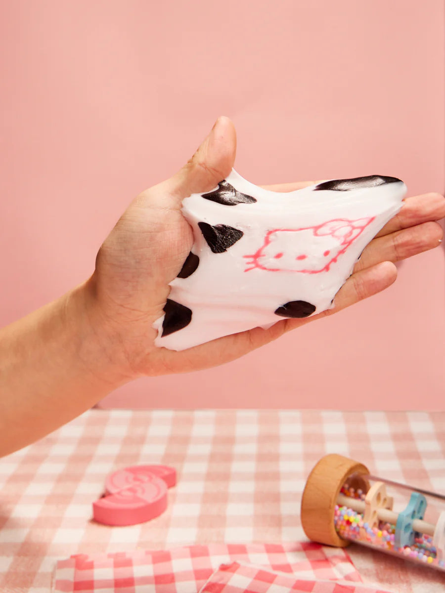 Pink Kitten Bun Taba Squishy