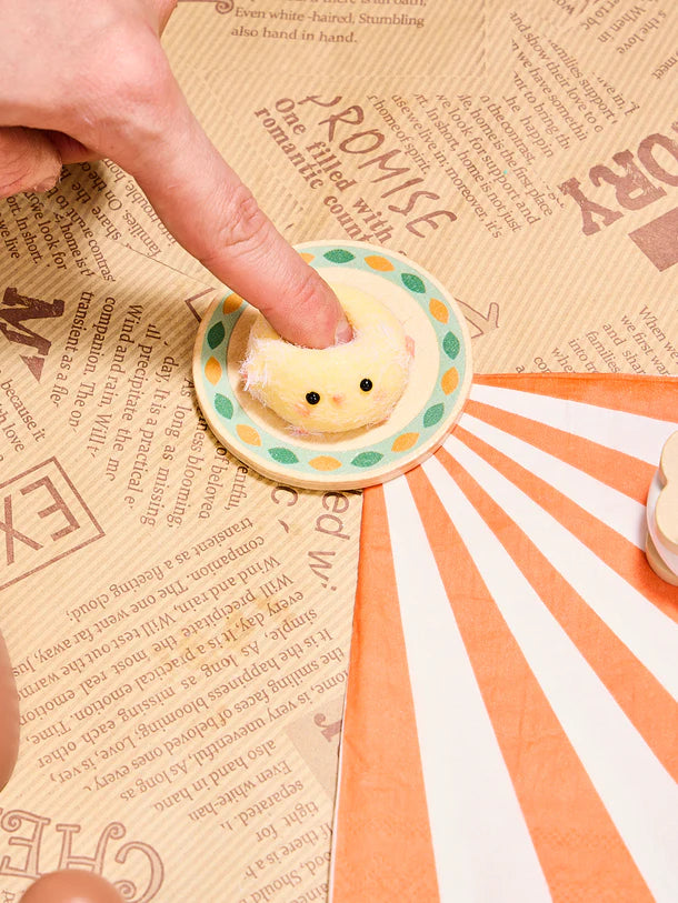 Flocked Mini Cute Chick Squeeze Toys