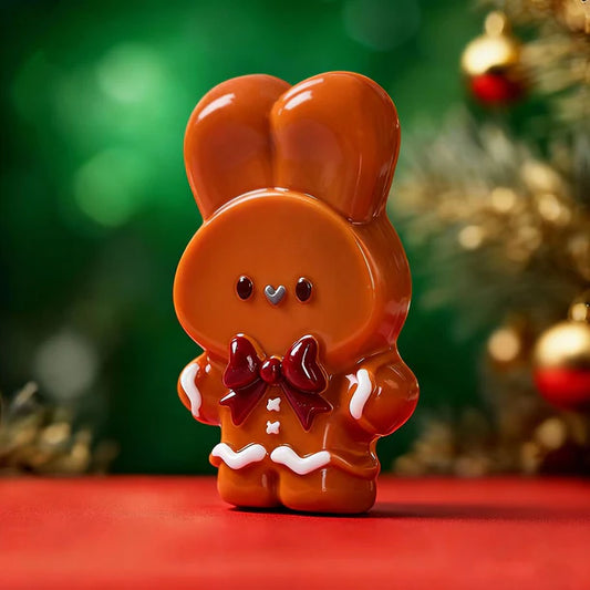 Gingerbread Bunny Taba Squishy