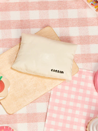 White Cotton Pillow Squeeze Toys