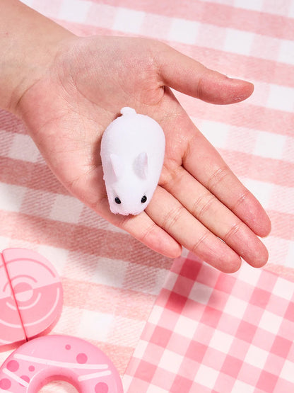 Flocked Mini Rabbit Taba Squishy
