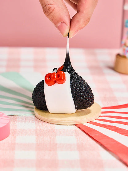 Triangle Funny Face Rice Ball Taba Squishy
