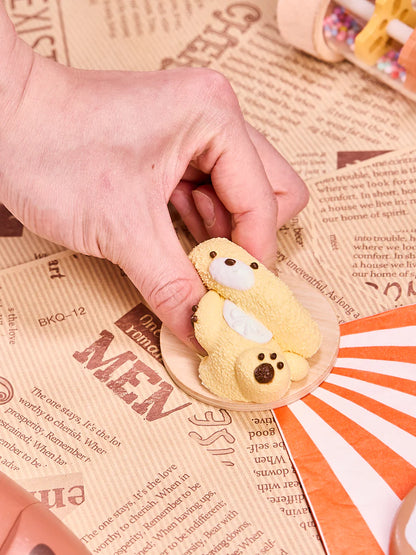 Light Yellow Bear Taba Squishy