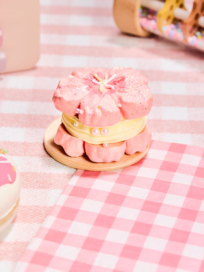 Sakura Sandwich Cookie Taba Squishy