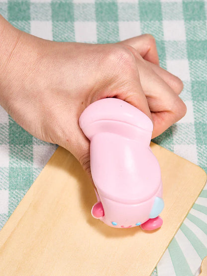 Pink Toilet Squeeze Toy