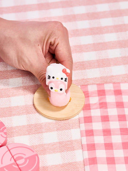 Cute Penguin with Kitten Hat Taba Squishy