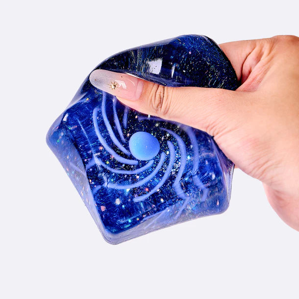 Nested Navy Space Ice Cube Taba Squishy