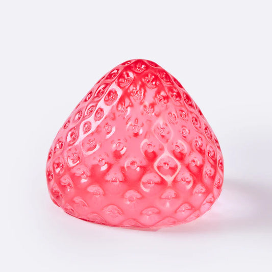 Jumbo Clear-red Strawberry Taba Squishy