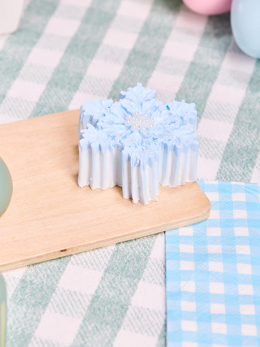Light Blue Snowflake Taba Squishy