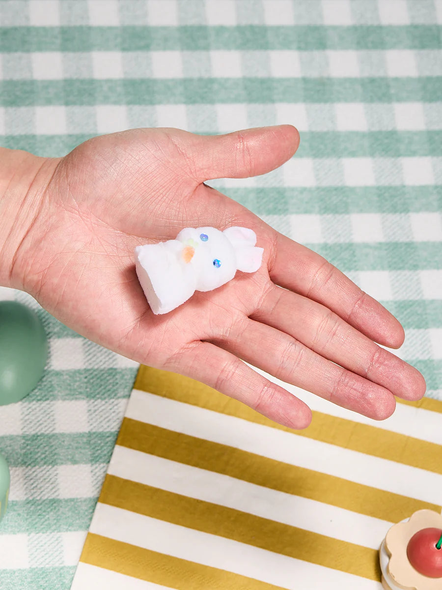 Flocked Mini Rabbit Taba Squishy